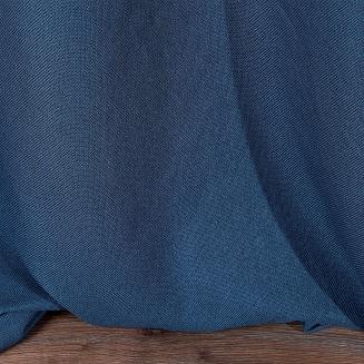 Zasłona gotowa na przelotkach MELTEM 140x250 Eurofirany granatowy