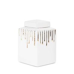 Pojemnik dekoracyjny LUIS Eurofirany biały