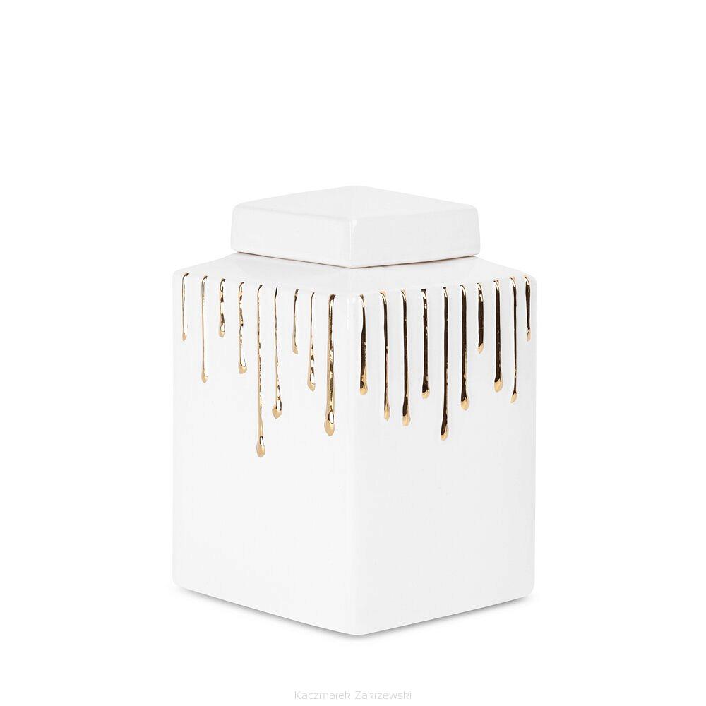 Pojemnik dekoracyjny LUIS Eurofirany biały