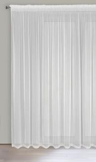 Firana gotowa na taśmie NOELIA 300x270 Eurofirany biały