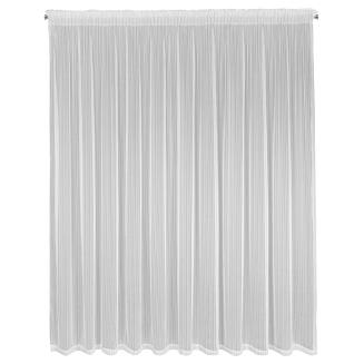 Firana gotowa na taśmie NOELIA 300x270 Eurofirany biały