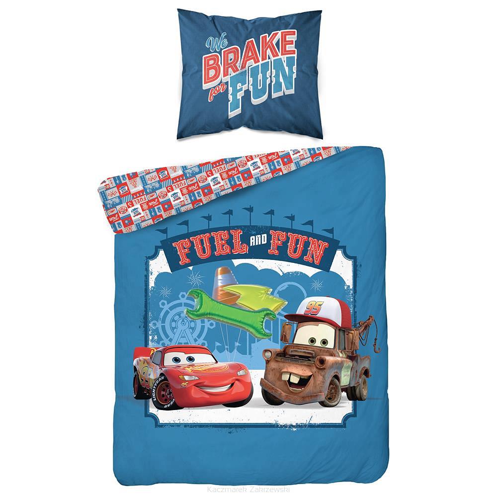 Pościel dla dzieci 160x200 wzór Auta 41