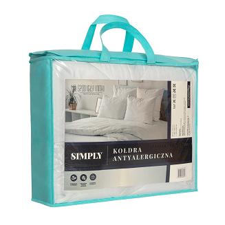 całoroczna kołdra hotelowa standard 200x220 simply