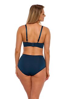 Biustonosz braletka z haftem Soft Linn 015 miękki morski