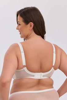 Biustonosz GAIA Semi-soft Liana MAXI 1341 półusztywniany ecru