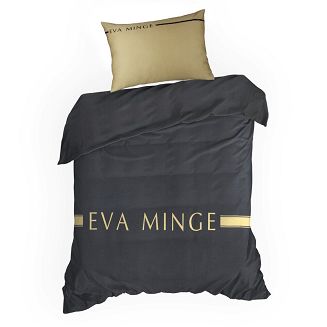 Pościel satynowa SILK 160x200 Eva Minge Eurofirany czarny