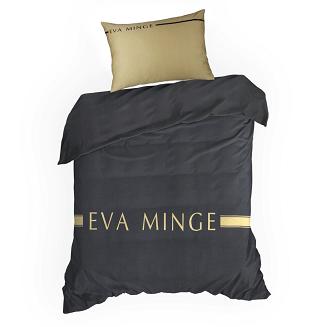 Pościel satynowa SILK 160x200 Eva Minge Eurofirany czarny