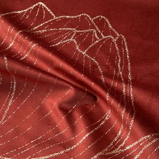 Obrus dekoracyjny BLINK 35x220 Eurofirany ceglany