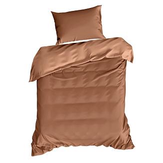 Pościel satynowa NOVA3 160x200 Eurofirany ceglasty