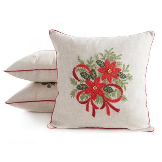 Poszewka dekoracyjna świąteczna 45x45 Eurofirany czerwony