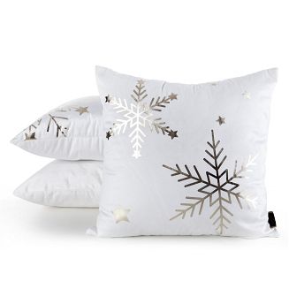 Poszewka dekoracyjna świąteczna 45x45 Eurofirany biały