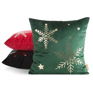 Poszewka dekoracyjna świąteczna 45x45 Eurofirany biały