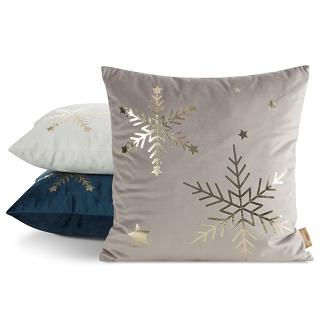 Poszewka dekoracyjna świąteczna 45x45 Eurofirany biały