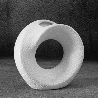 Wazon dekoracyjny RISO Eurofirany biały