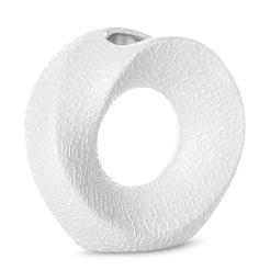 Wazon dekoracyjny RISO Eurofirany biały