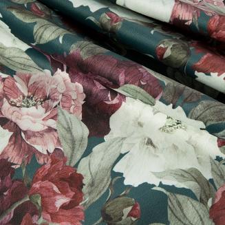 Obrus dekoracyjny VELVET 35x180 Eurofirany zielony