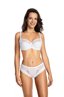 Biustonosz GAIA Semi-soft Goldie 899 półusztywniany biały