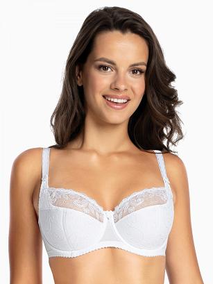 Biustonosz GAIA Semi-soft Goldie2 899 półusztywniany biały