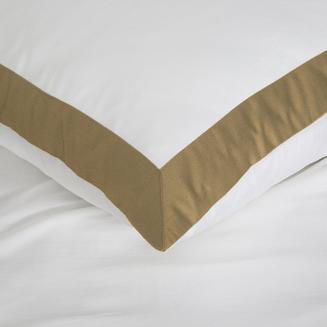 Pościel satynowa B+ZŁOT 160x200 Eurofirany biały