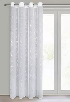 Firana gotowa na przelotkach BELLE 140x250 Eurofirany biały