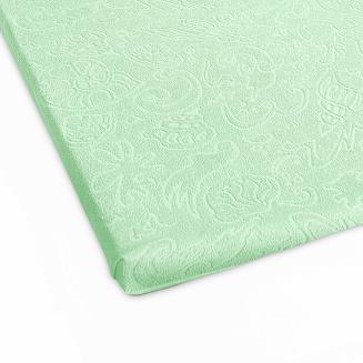 Prześcieradło frotte bez gumki Tulipan 175x220 ZWOLTEX jaśminowe GRUBE