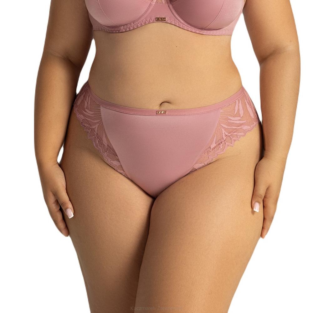 Figi damskie z koronką AV 2106 różowe