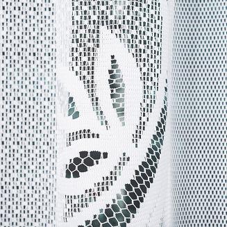 Firanka żakardowa gotowa na żabki POLA 275x130 biała