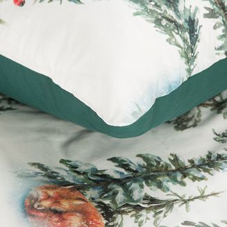 Komplet pościeli świąteczny POS 220x200 Eurofirany biały