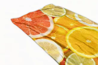 Ręcznik plażowy 100x180 owoce cytrusowe