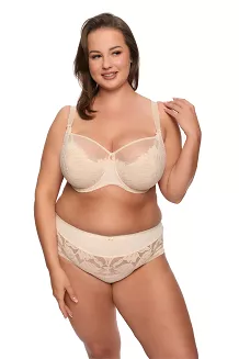 Biustonosz Semi-Soft Keto MAXI 1134 półusztywniany beżowy