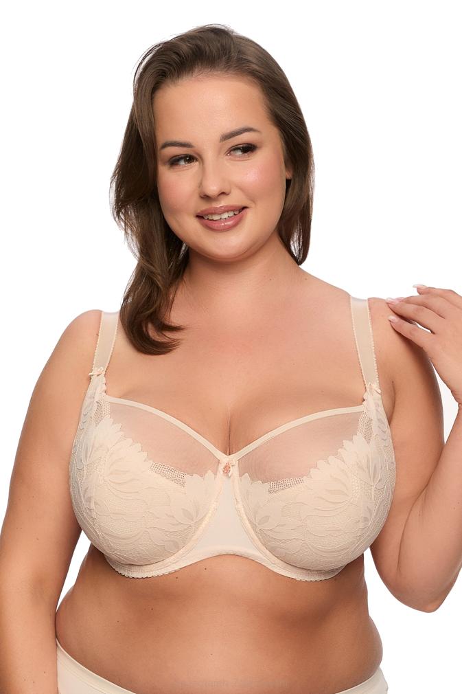 Biustonosz Semi-Soft Keto MAXI 1134 półusztywniany beżowy