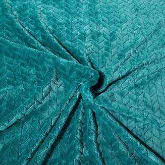 Koc narzuta CINDY 200x220 ciemny turkus