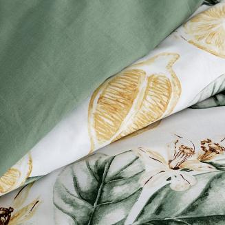 Pościel satynowa SPRING 220x200 Eurofirany biały