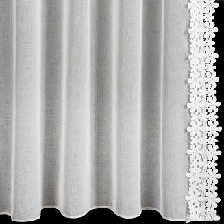 Firana gotowa na taśmie KAJA 140x270 Eurofirany biały