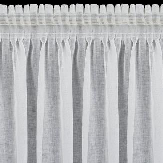 Firana gotowa na taśmie KAJA 140x270 Eurofirany biały