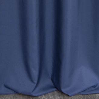 Zasłona gotowa na przelotkach DAFNE 140x250 Eurofirany granatowy