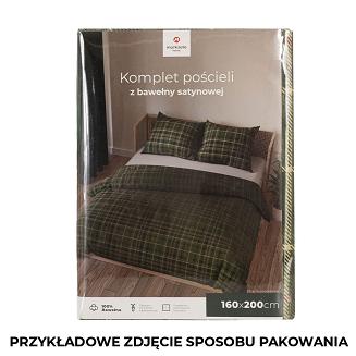 JAMILA Komplet pościeli z bawełny satynowej 220x200cm 100096/SAT/000/220200/1