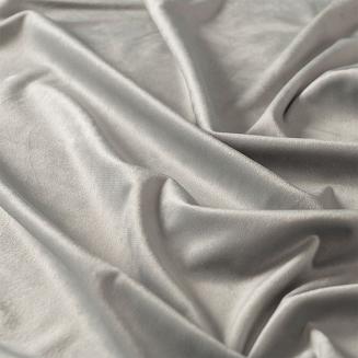 Zasłona gotowa na przelotkach VELVI 140x250 szara