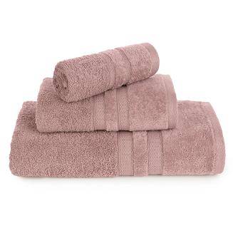 Ręcznik bawełniany PORTO 50x90 Eurofirany pudrowy