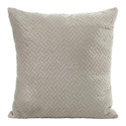 Poszewka dekoracyjna LUIZ5 40x40 Eurofirany beżowa pikowana w cegiełkę