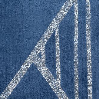 Koc narzuta GINKO3 150x200 Eurofirany niebieski