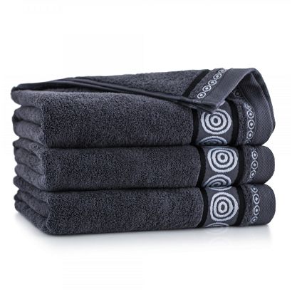 Ręcznik RONDO 2 30x50 Zwoltex grafit