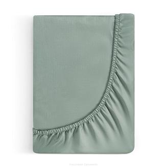 Prześcieradło satynowe z gumką NOVA3 140x200 Eurofirany szałwiowe