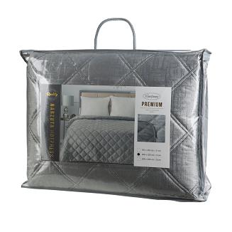 Narzuta dekoracyjna BLINK 200x220 srebrny