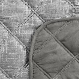 Narzuta dekoracyjna BLINK 200x220 srebrny