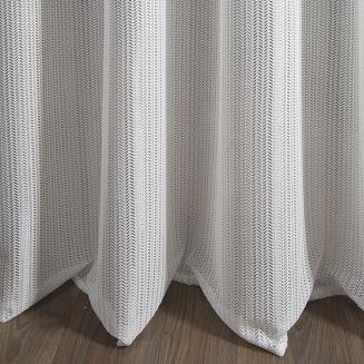 Firana gotowa na przelotkach DEZRA 140x250 Eurofirany biały