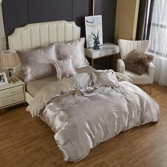 Ekskluzywna Pościel Atłasowa Z Haftem 160x200 AT015