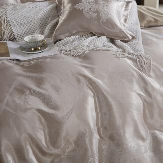 Ekskluzywna Pościel Atłasowa Z Haftem 160x200 AT015