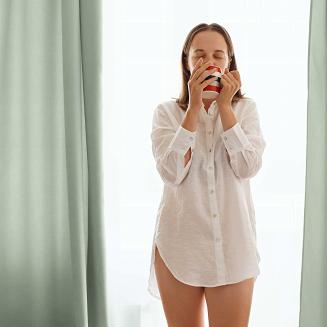 Zasłona gotowa na taśmie VIVA 140x175 półzaciemniająca szałwiowa