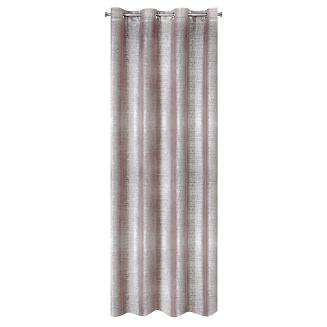 Zasłona gotowa na przelotkach AMBI 140x250 Eurofirany pudrowy róż